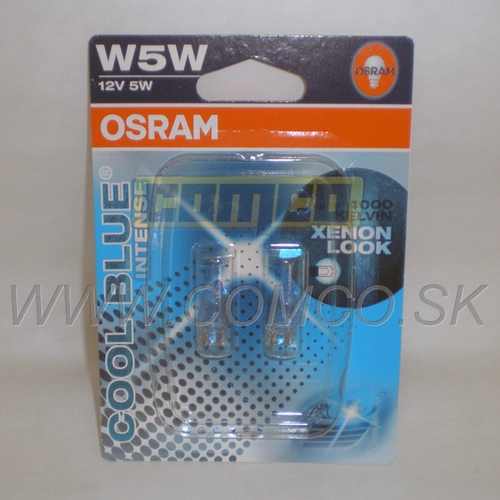Parkovačky OSRAM COOL BLUE
